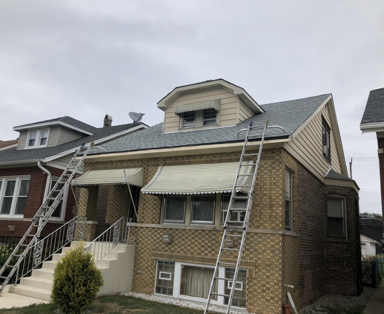 Aluminum Gutter replacement